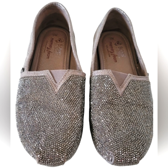 Skechers BOBS Luxe Big Dreamer Bling Women's Flats Size 7 - Picture 4 of 14